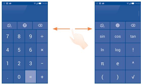ALCATEL IDOL S (BS 472/ULTIM4) - Calculator X= - 1