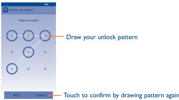 ALCATEL IDOL S (BS 472/ULTIM4) - Lock/Unlock your screen - 1