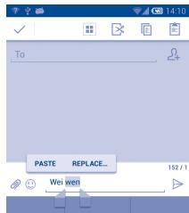 ALCATEL IDOL S (BS 472/ULTIM4) - You can also insert new texts as you prefer - 1