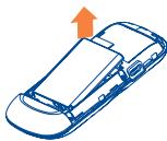 ALCATEL ONE TOUCH 228/228D - Removing and installing the battery - 2