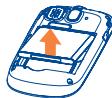ALCATEL ONE TOUCH 602/602D - Removing and installing the battery - 2