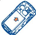ALCATEL ONE TOUCH 813/813D/813F - Installing or removing the battery - 6