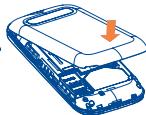 ALCATEL ONE TOUCH 903/903D - Removing or installing the back cover - 3