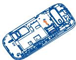 ALCATEL ONE TOUCH 903/903D - Installing and removing the microSD card - 5