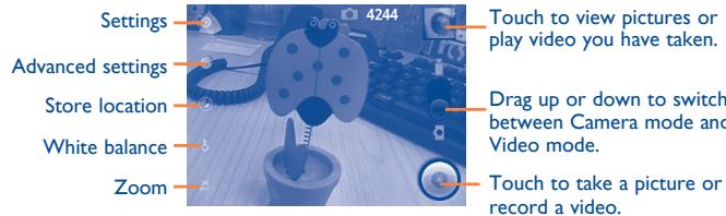 ALCATEL ONE TOUCH 903/903D - Camera - 1