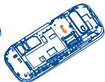 ALCATEL ONE TOUCH 903/903D - Installing and removing the microSD card - 4