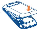 ALCATEL ONE TOUCH 903/903D - Removing or installing the back cover - 7