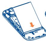ALCATEL ONE TOUCH 903/903D - Installing or removing the battery - 4