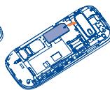 ALCATEL ONE TOUCH 903/903D - Inserting or removing the SIM card (1) - 7