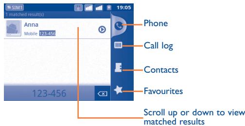 ALCATEL ONE TOUCH 916/916D - Text editing - 1