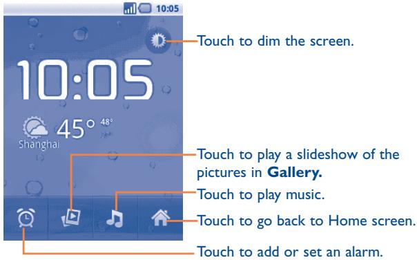 ALCATEL ONE TOUCH 990 - Clock.... - 2