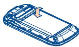 ALCATEL ONE TOUCH 990 - Installing or removing the battery - 2