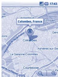 ALCATEL ONE TOUCH 990 - Search for a location - 1