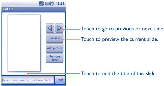 ALCATEL ONE TOUCH 990 - Attach options: - 1