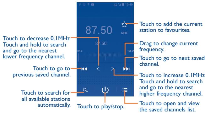 ALCATEL ONE TOUCH 993/993D - FM Radio...... - 3