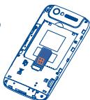 ALCATEL ONE TOUCH 997/997D - Inserting or removing the SIM card - 12