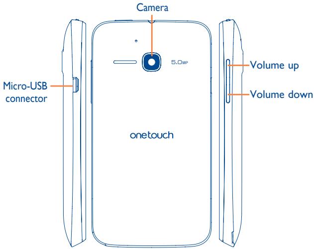 ALCATEL ONE TOUCH MPOP - Keys and connectors - 3