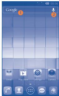 ALCATEL ONE TOUCH MPOP - Search bar - 1