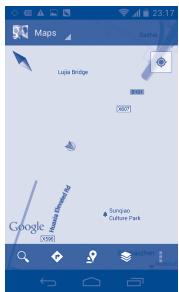 ALCATEL ONE TOUCH MPOP - Open Google Maps and view My Location - 1