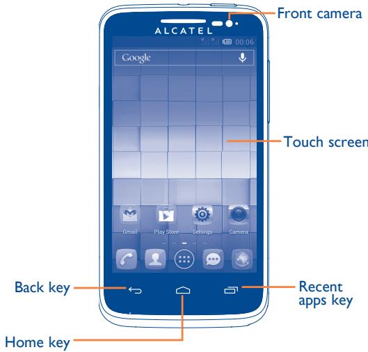 ALCATEL ONE TOUCH MPOP - Keys and connectors - 2
