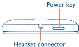 ALCATEL ONE TOUCH MPOP - Keys and connectors - 1