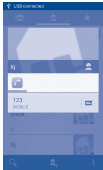 ALCATEL ONE TOUCH SCRIBE EASY - Use Quick contact for Android - 1