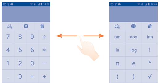ALCATEL ONE TOUCH SCRIBE EASY - Calculator - 2