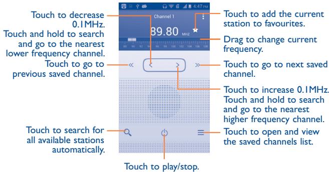 ALCATEL ONE TOUCH SCRIBE EASY - FM Radio - 2