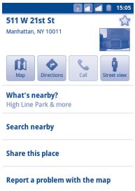 ALCATEL ONE TOUCH TPOP - How to star (or unstar) a location - 1