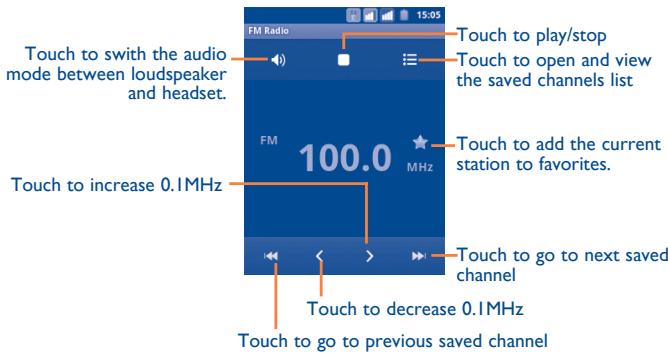 ALCATEL ONE TOUCH TPOP - FM Radio - 4