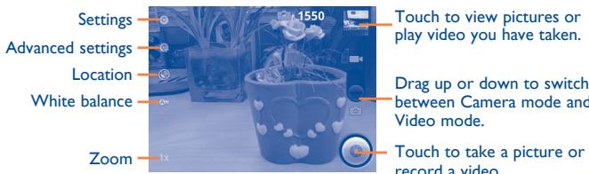 ALCATEL ONE TOUCH TPOP - Camera.... - 1
