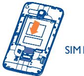 ALCATEL ONE TOUCH XPOP - Inserting or removing the SIM card - 3