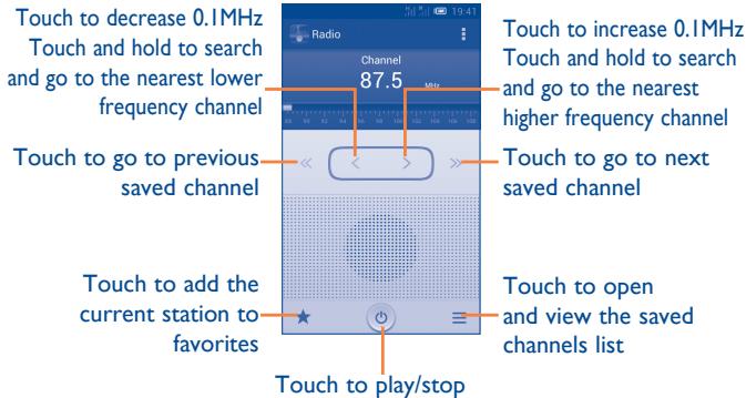 ALCATEL ONE TOUCH XPOP - Radio - 3