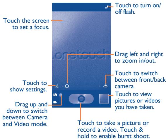 ALCATEL ONE TOUCH XPOP - Camera - 1