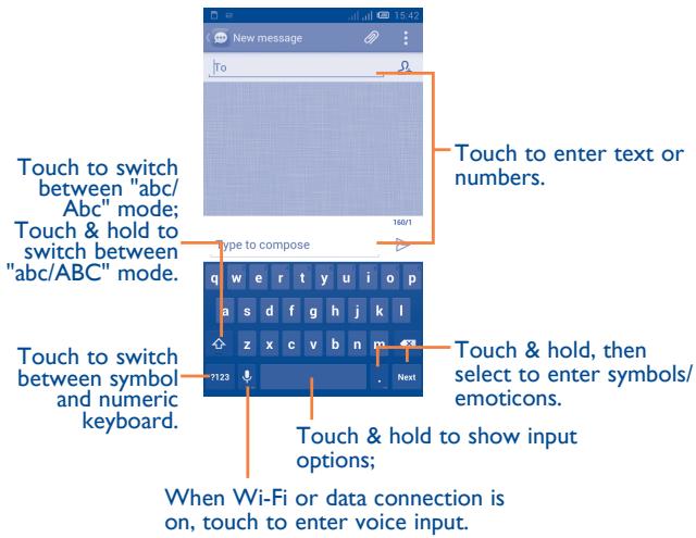 ALCATEL ONE TOUCH XPOP - Android keyboard - 1