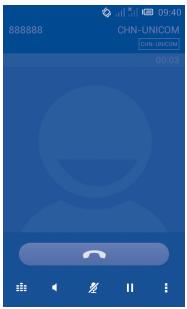 ALCATEL ONE TOUCH XPOP - During a call - 1