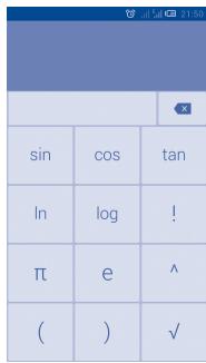 ALCATEL ONE TOUCH XPOP - Calculator - 4