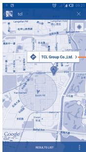 ALCATEL ONE TOUCH XPOP - Search for a location - 1