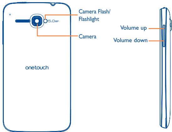 ALCATEL ONE TOUCH XPOP - I.1 Keys and connectors - 3