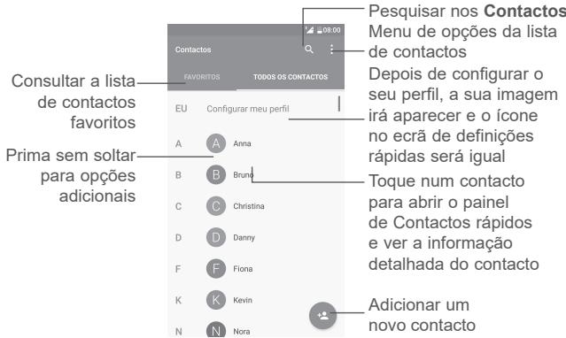 ALCATEL SHINE LITE - Consultar a lista de contactos - 1
