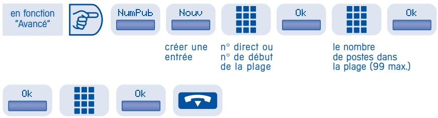 ALCATEL 1998 - Numéros directs des postes (NumPub) - 1