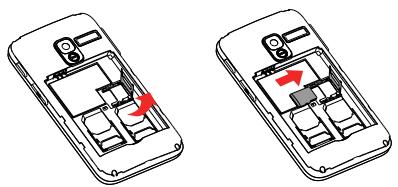 ALCATEL 2008G - Insérer ou extraire la carte SIM - 11