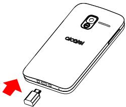 ALCATEL 2008G - Charger la batterie - 2
