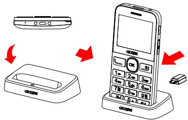 ALCATEL 2008G - Charger la batterie - 1