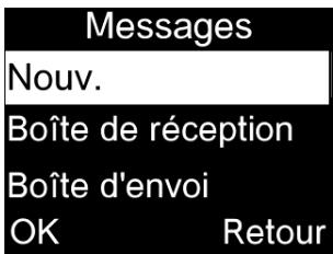 ALCATEL 2008G - Rédiger un message - 2