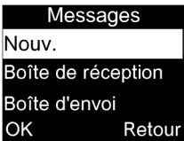 ALCATEL 2008G - Accéder au sous-menu - 2