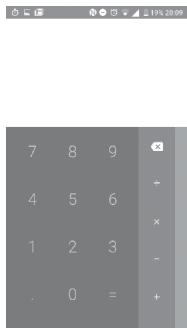 ALCATEL A5 LED - Calculator...... - 2