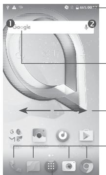 ALCATEL A5 LED - Home screen - 1