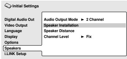 PIONEER DV-757AI - Speaker Installation (Instalacion de los altavoces) - 1
