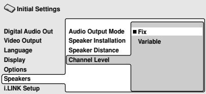 PIONEER DV-757AI - Channel Level (Nivel de canal) - 1